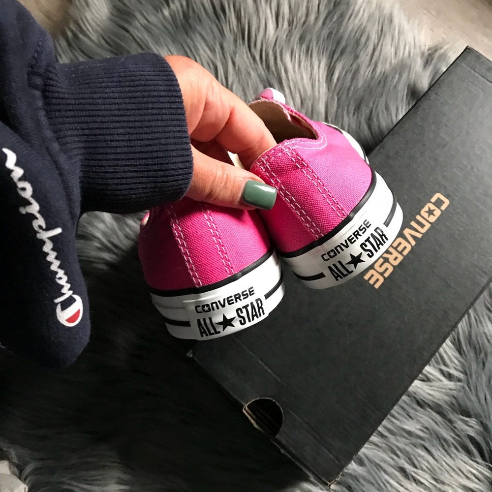 NEW 🎁 MENS CONVERSE ALLSTAR ‘PINK PAPER’ SZ 9.5 - Picture 5 of 8